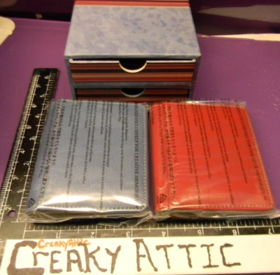 MEMORIAS CREATIVAS 2 MINI ÁLBUMES FOTOS 3X4 NUEVAS EN PAQUETE CREAKYATTIC Foto 1 de 2