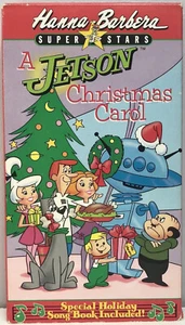 A Jetson Christmas Carol VHS Video Tape Animated Hanna-Barbera Super Stars Rare! - Picture 1 of 12