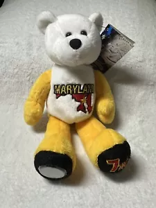 Limited Treasures PLUSH BEAR MARYLAND STATE QUARTER COIN" w/Tags! RETIRED 2001 - Picture 1 of 2