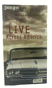 Singing News Presents Southern Gospel Singing Concert Live Across America VHS - Foto 1 di 2