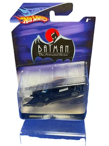 2007 Hot Wheels Batman, Animated Series Batmobile, 1:50 Scale, #M7100, NIP - Picture 1 of 6