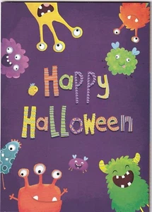 PAPYRUS Halloween card NIP MEMORY GAME CARD MSRP $6.95 (C1) - Picture 1 of 3