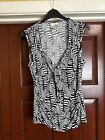 Black And White Top By Joesph Ribkoff Size 14