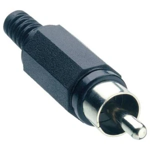 1 x Lumberg XSTO 1 RCA Phono Connector Black - Picture 1 of 1