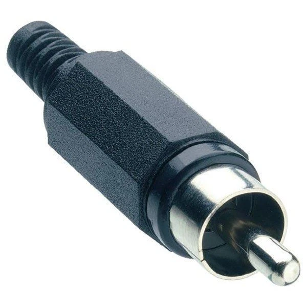 1 x Lumberg XSTO 1 RCA Phono Connector Black - Image 1 of 1