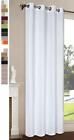 Curtain Eyeproof Scarf with Microsatin Eyelets, Matte -20405-