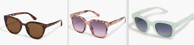 NUEVO CON ETIQUETAS GAFAS DE SOL J.CREW, Marrón Moca, Rosa Ahumado Tortuga, Como Nuevas, TALLA ÚNICA Foto 1 de 4