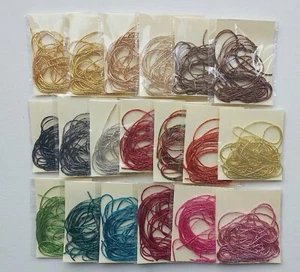 5g 1MM Check Purl Nakshi Bullion Wire/French Wire/Metallic French Coil Goldwork - Picture 1 of 21