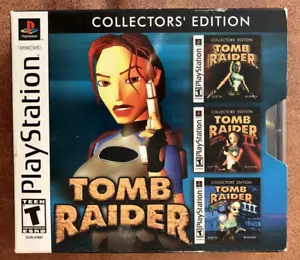 Tomb Raider Collectors' Edition (Sony PlayStation 1, 2002) 2 and 3 Sealed - Picture 1 of 24