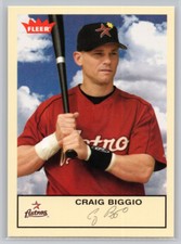 2005 FLEER TRADITION #26 CRAIG BIGGIO  HOUSTON ASTROS