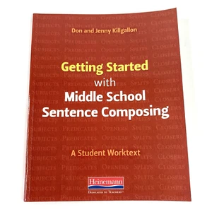 Getting Started with Middle School Sentence Composing Student Worktext Book - Foto 1 di 17
