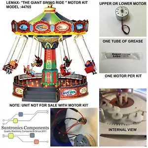 Lemax " The Giant Swing Ride" #44765 Replacement motor kit - Picture 1 of 4