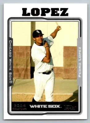 2005 TOPPS UPDATES & HIGHLIGHTS PEDRO LOPEZ RC CHICAGO WHITE SOX #UH251 - Image 1 of 2
