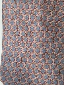 GIORGIO ARMANI Mens Silk Necktie Cravatte - Maroon & Blue 59" x 3¾"  Italy (J3) - Picture 1 of 6
