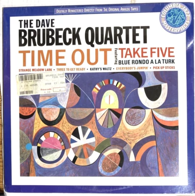 Dave Brubeck TIME OUT Vinyl LP 1987 CJ 40585 NEW SEALED Columbia Jazz Masterpiec - Image 1 of 2