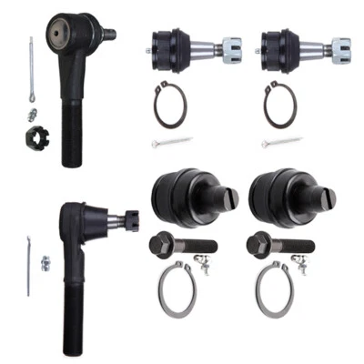 Front Outer Tie Rods Upper Lower Ball Joints For 1992-2002 Ford E-150 ECONOLINE - Image 1 of 4