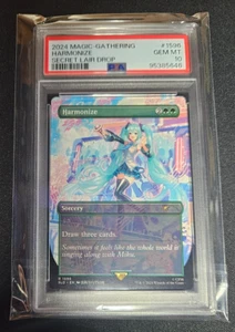 MTG Hatsune Miku Harmonize Secret Lair Drop Sakura Superstar PSA GEM MiNT 10 - Picture 1 of 8