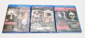 NEW ~ Scanners 2 3 Tales of the Crypt Bad Dreams Blu-ray Scream Double Feature - Picture 1 of 1