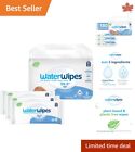 Plastic-Free Water Based Wipes - Unscented & Hypoallergenic - 180 Count 3 packs