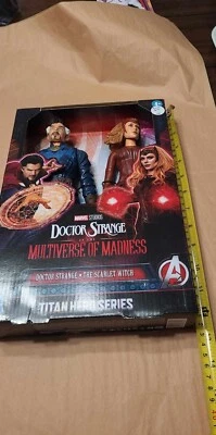 Nuevo Marvel Avengers Titan Hero Series 2pk Doctor Strange and The Scarlet Witch Foto 1 de 3