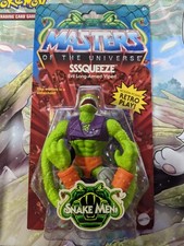 Figurine Mattel Maîtres De L'Univers - Sssqueeze - MOTU 1986