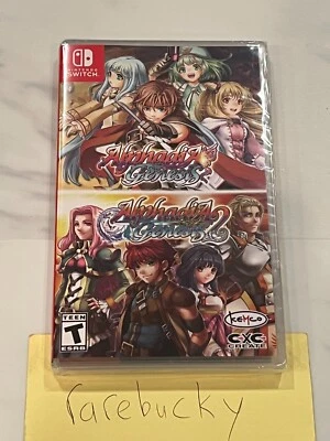Alphadia Genesis 1 & 2 (Nintendo Switch) NEW SEALED MINT LIMITED RUN GAMES! - Image 1 of 2