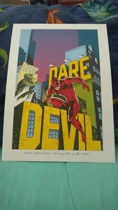 Editions Semic France 1995 Art Print Daredevil David Mazzicchelli Strange 1986 - Picture 1 of 2