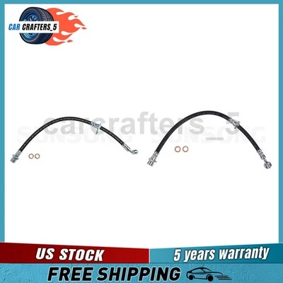 2 mangueras hidráulicas de freno trasero para Acura CL 2001 2002 2003 3,2 L Foto 1 de 4