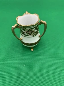 Antiguo soporte para palillo de dientes pintado a mano Nippon. - Imagen 1 de 4