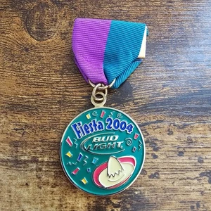 Spilla luminosa Fiesta Bud vintage 2004 con nastro superiore - Foto 1 di 3