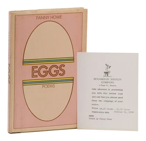Eggs ~ by FANNY HOWE ~ ADVANCE REVIEW COPY ~ First Edition ~ 1st ~ 1970 ~ ARC - Picture 1 of 7