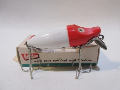 De colección Heddon 9110RH River Runt Spook Sinker Red Head Nuevo en caja Foto 1 de 4