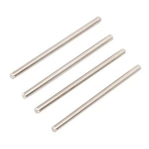 4Pcs Metal Suspension Arm Shaft Axle Set Stainless Steel Replacement RC Par Fit - Picture 1 of 12