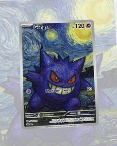 Custom Fan Art Pokemon Card Gengar - Picture 1 of 1