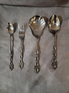  Oneida Community Edelstahl Besteck Kronleuchter Löffel Gabel Servieren Einstellungen - Bild 1 von 4