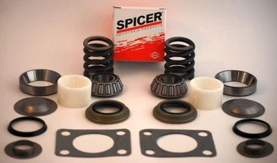 KIT DE RECONSTRUCCIÓN DE SELLO DE COJINETE PASADOR KING FIT FORD DANA 60 BUJE RESORTE DANA SPICER Foto 1 de 4