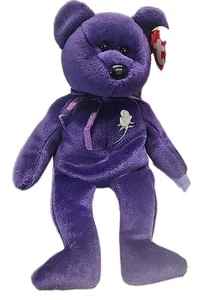 Ty Beanie baby Princess Diana Bear RETIRED RARE 1997 - Picture 1 of 6