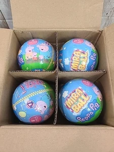 Juguetes de caja ciega Miraball Peppa Pig - bola de metal, peluche, pegatinas. Pack de 4 - Imagen 1 de 3