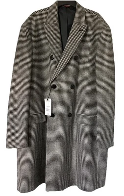 Men’s Coat 2XL #Burtons# Smart Herringbone Overcoat *New With Tags* - Image 1 of 4