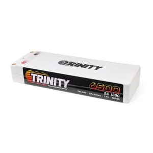 Trinity 2S 7.4v 6500mAh 180c Stick Pack LiPo Battery 5mm Bullets TRI-1077 - Picture 1 of 1