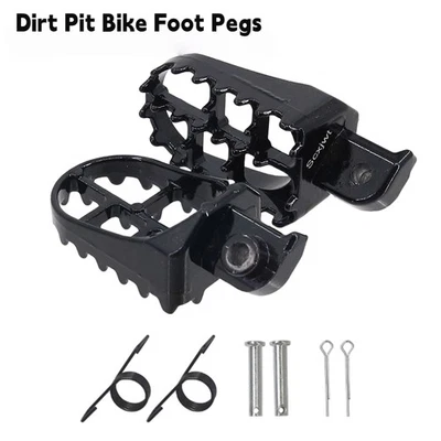 Footrest Pedal Foot Pegs Dirt Bike For Yamaha TTR125 TTR225 TTR90 TTR110 PW50 - Image 1 of 4