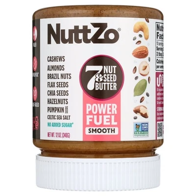 NuttZo Organic Power Fuel Smooth 7 nueces y semillas mantequilla untada... Foto 1 de 4