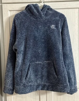 Sudadera con Capucha Sherpa North Face Grande Azul Brezo Suave Polar Mujer Foto 1 de 4