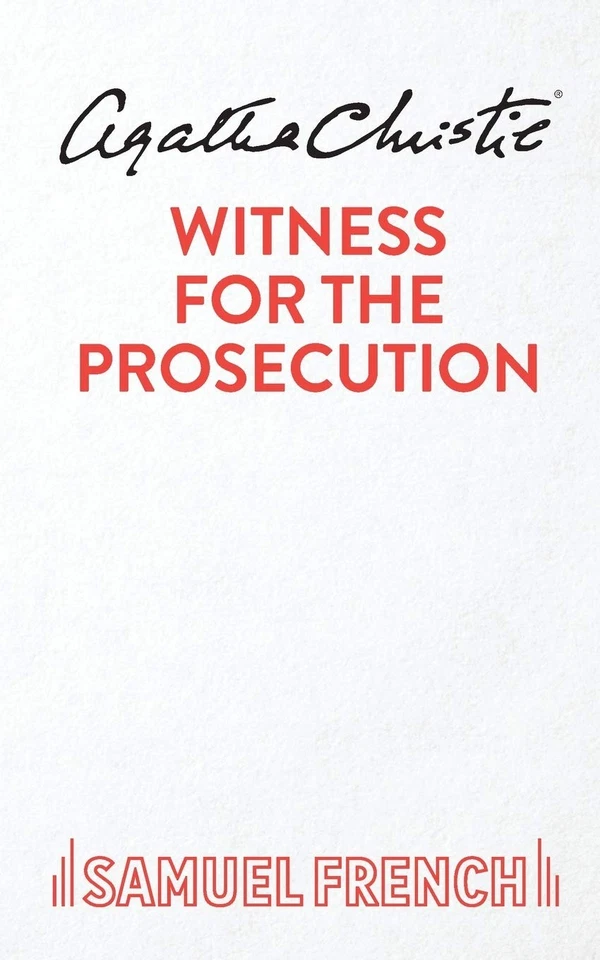 Witness for the Prosecution: Play (Acting Edition S.) by Christie - Image 1 of 1