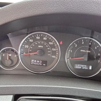 2009 Grand Cherokee OE спидометр калибра кластер 240K миль Jeep - Изображение 1 из 4