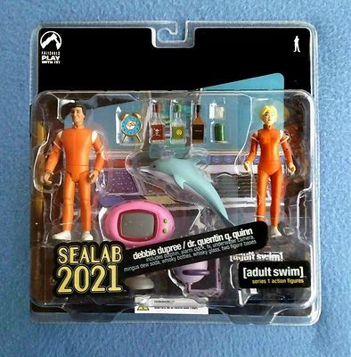 SEALLAB 2021 DEBBIE DUPREE Q. QUINN 成人游泳雕像套装 PALISADES — 第 1/2 张图片