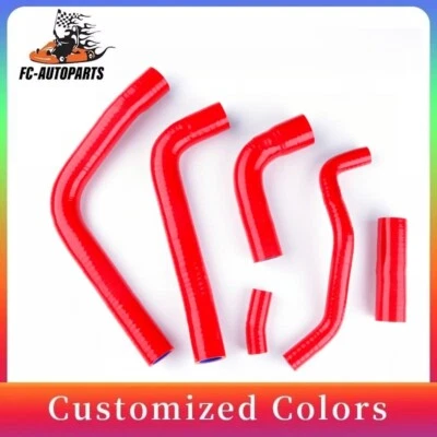 Red Silicone Coolant Radiator Hose FIT for Yamaha YZFR6 YZF R6 R6N 1999-2002 Foto 1 de 4