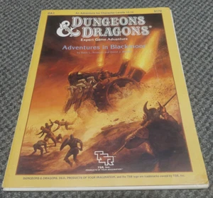 DA1 Adventures in Blackmoor - Dungeons & Dragons Expert Adventure TSR - con mapa - Imagen 1 de 7