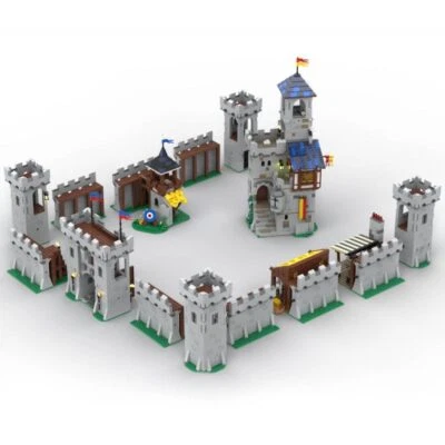 MOC-113656 Modular Medieval Castle 4363 Pieces Good Quality and Brand New - Image 1 of 4