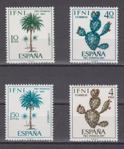IFNI SPAIN 1967 COMPLETE SET MINT MNH Sc# 141 - 144 PLANTS COCONUT PALM - Picture 1 of 1
